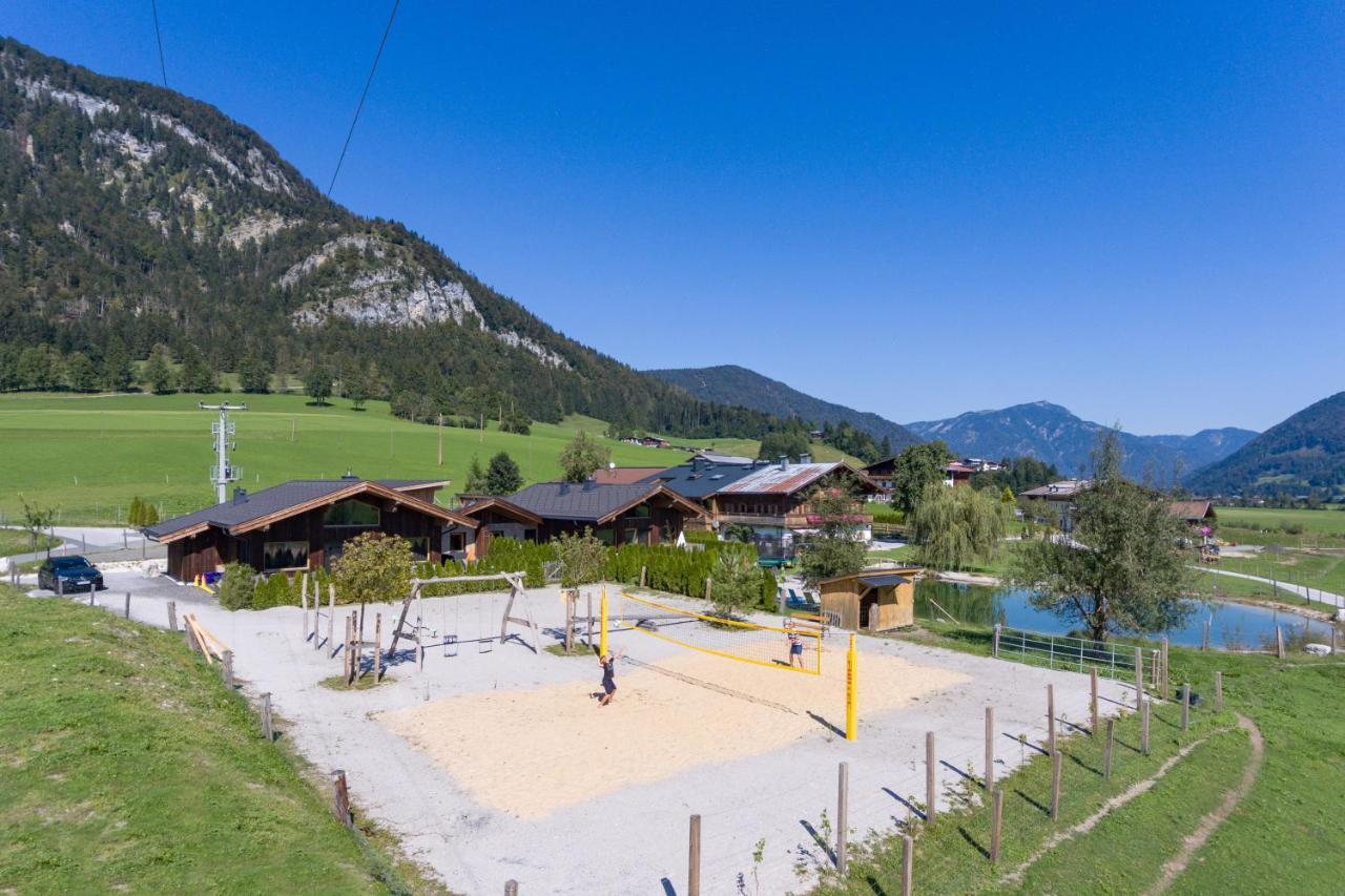 Narzenhof Wellness Chalets, Familien & Luxus Apartments Am Bauernhof Sankt Johann in Tirol Buitenkant foto