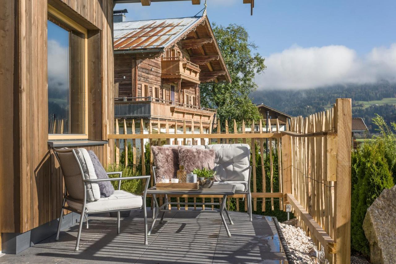 Narzenhof Wellness Chalets, Familien & Luxus Apartments Am Bauernhof Sankt Johann in Tirol Buitenkant foto
