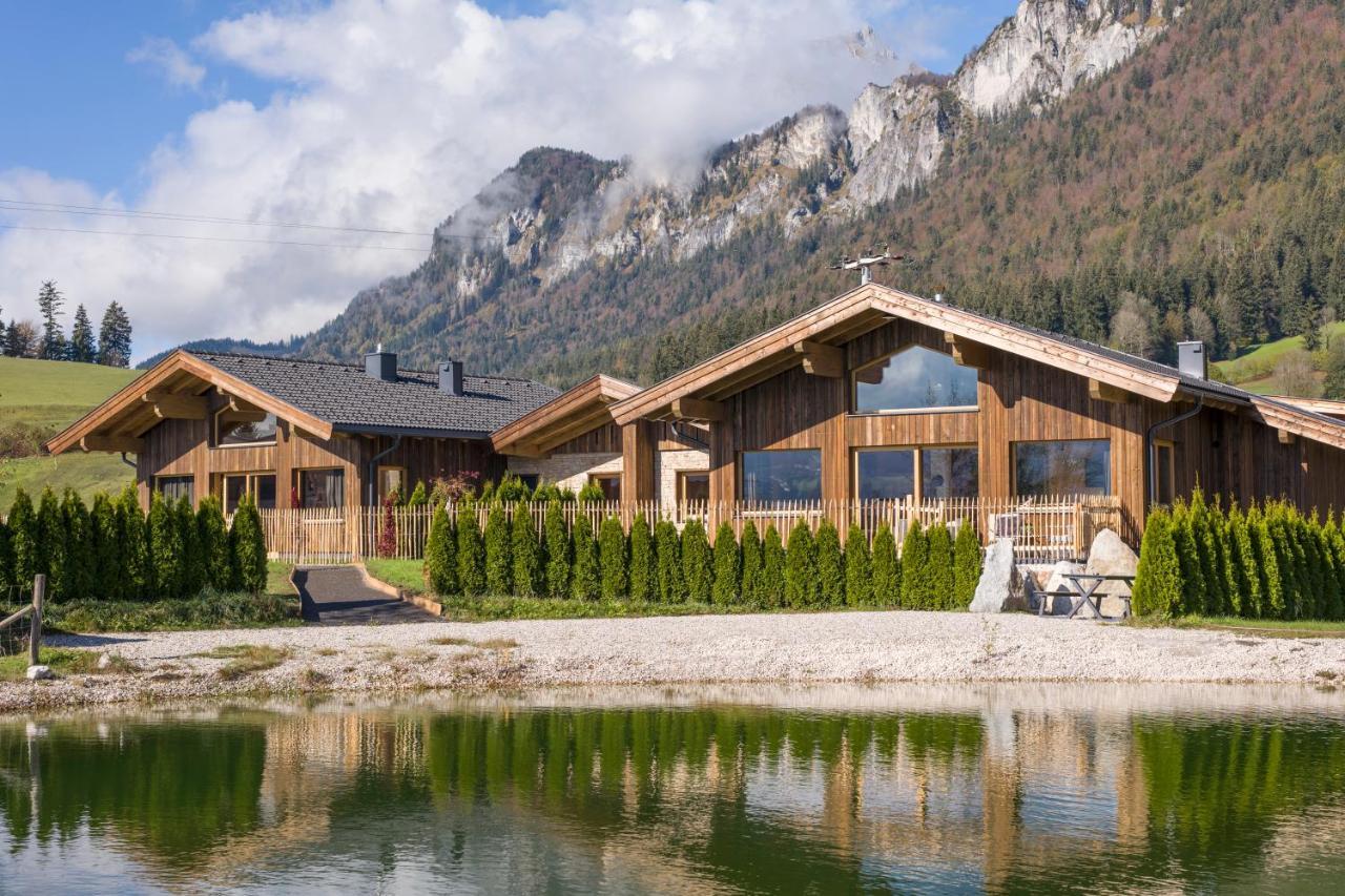 Narzenhof Wellness Chalets, Familien & Luxus Apartments Am Bauernhof Sankt Johann in Tirol Buitenkant foto