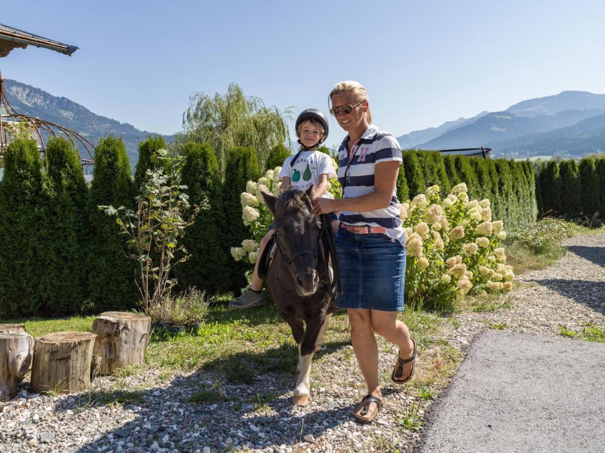 Narzenhof Wellness Chalets, Familien & Luxus Apartments Am Bauernhof Sankt Johann in Tirol Buitenkant foto