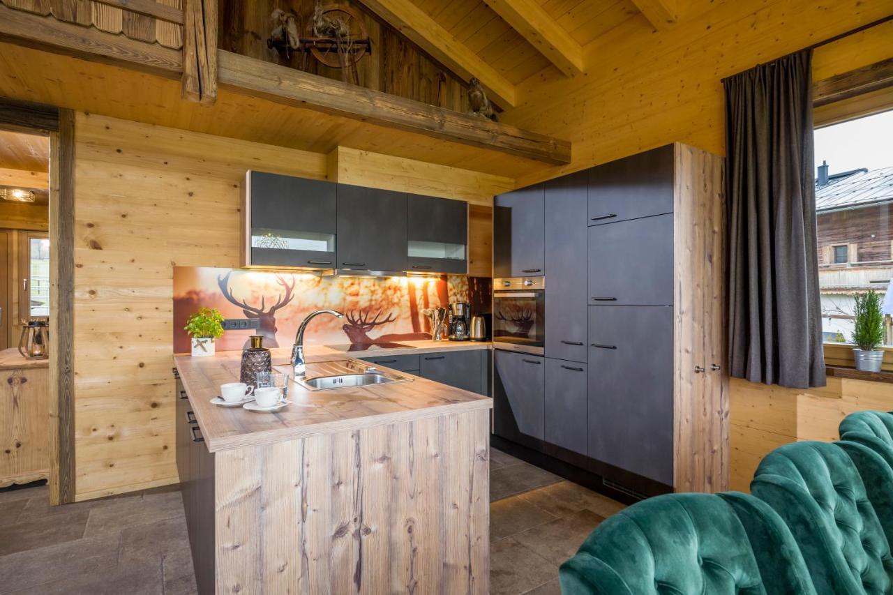 Narzenhof Wellness Chalets, Familien & Luxus Apartments Am Bauernhof Sankt Johann in Tirol Buitenkant foto