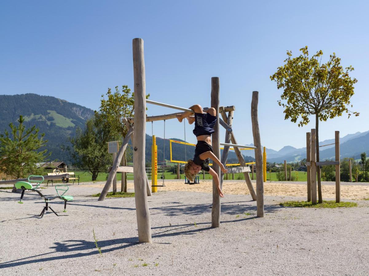 Narzenhof Wellness Chalets, Familien & Luxus Apartments Am Bauernhof Sankt Johann in Tirol Buitenkant foto
