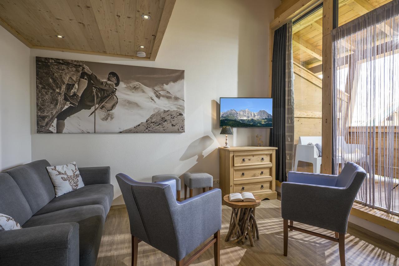 Narzenhof Wellness Chalets, Familien & Luxus Apartments Am Bauernhof Sankt Johann in Tirol Buitenkant foto