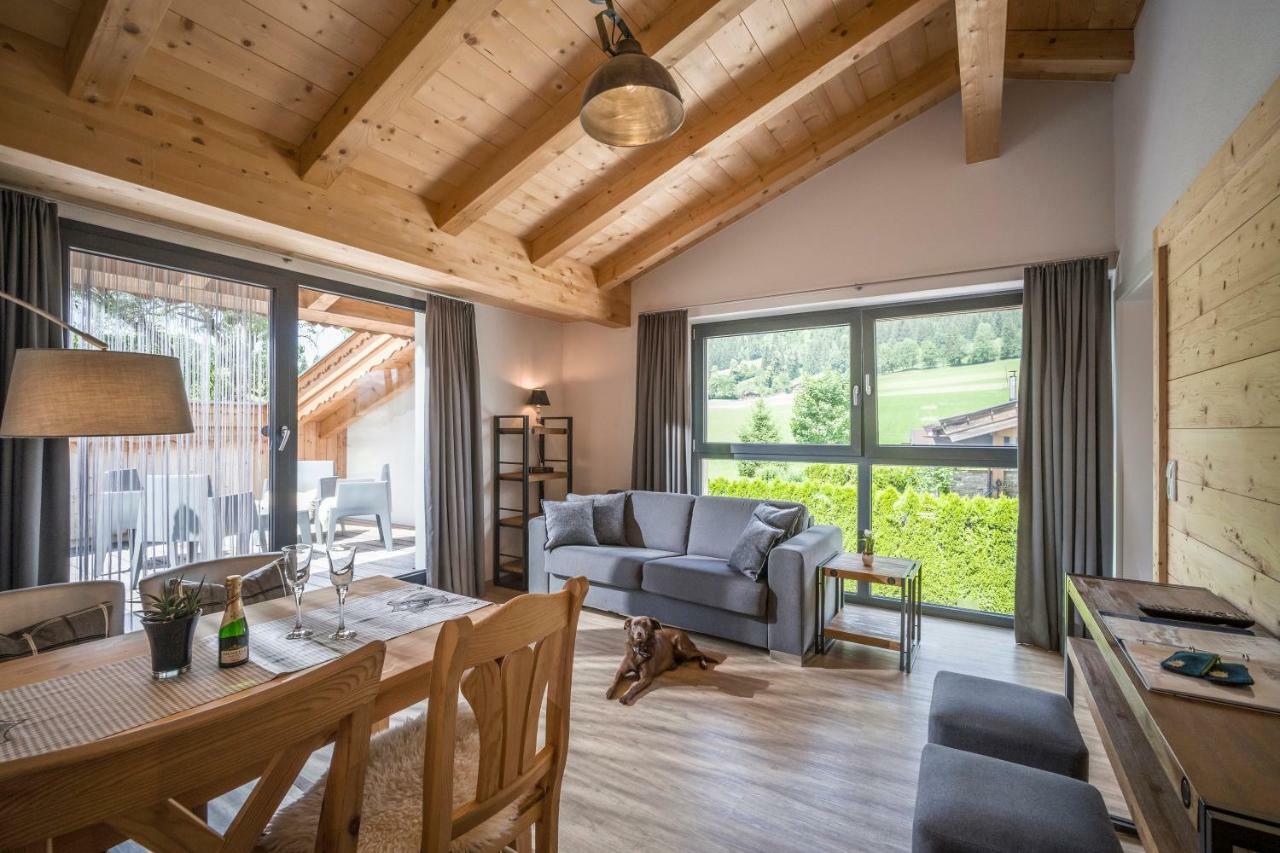 Narzenhof Wellness Chalets, Familien & Luxus Apartments Am Bauernhof Sankt Johann in Tirol Buitenkant foto