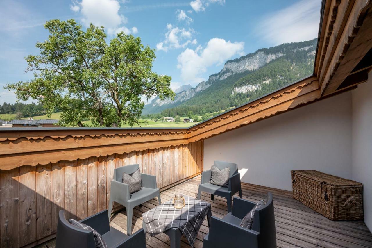 Narzenhof Wellness Chalets, Familien & Luxus Apartments Am Bauernhof Sankt Johann in Tirol Buitenkant foto