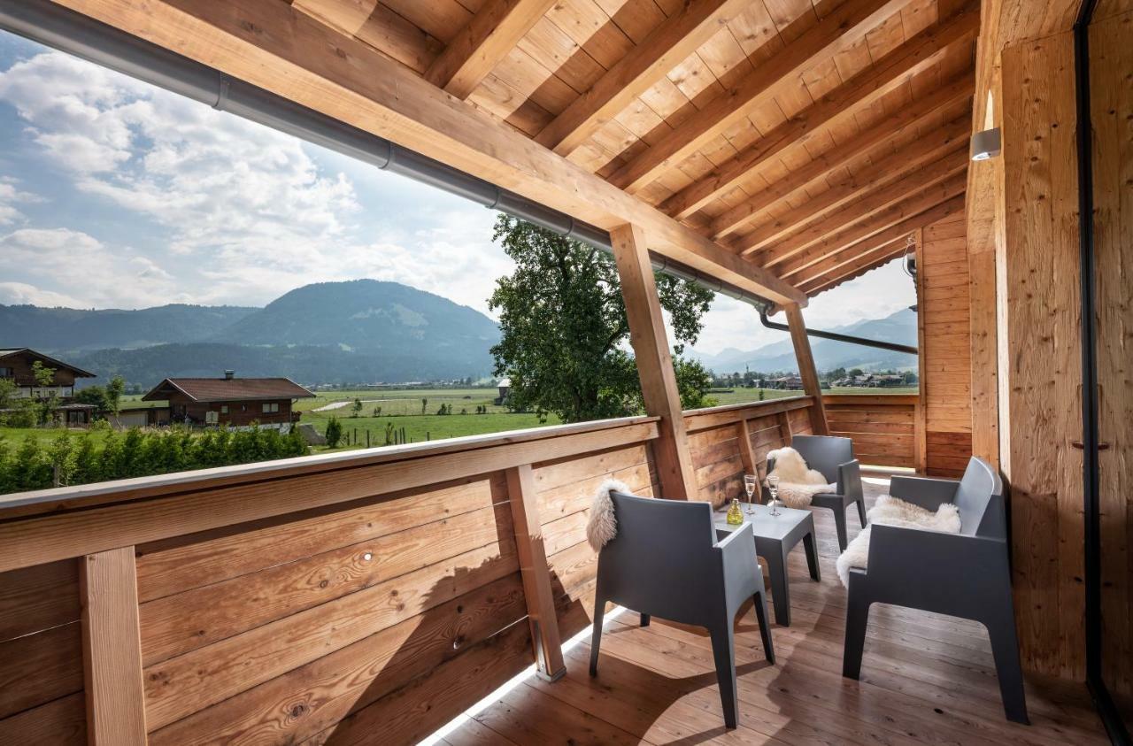 Narzenhof Wellness Chalets, Familien & Luxus Apartments Am Bauernhof Sankt Johann in Tirol Buitenkant foto