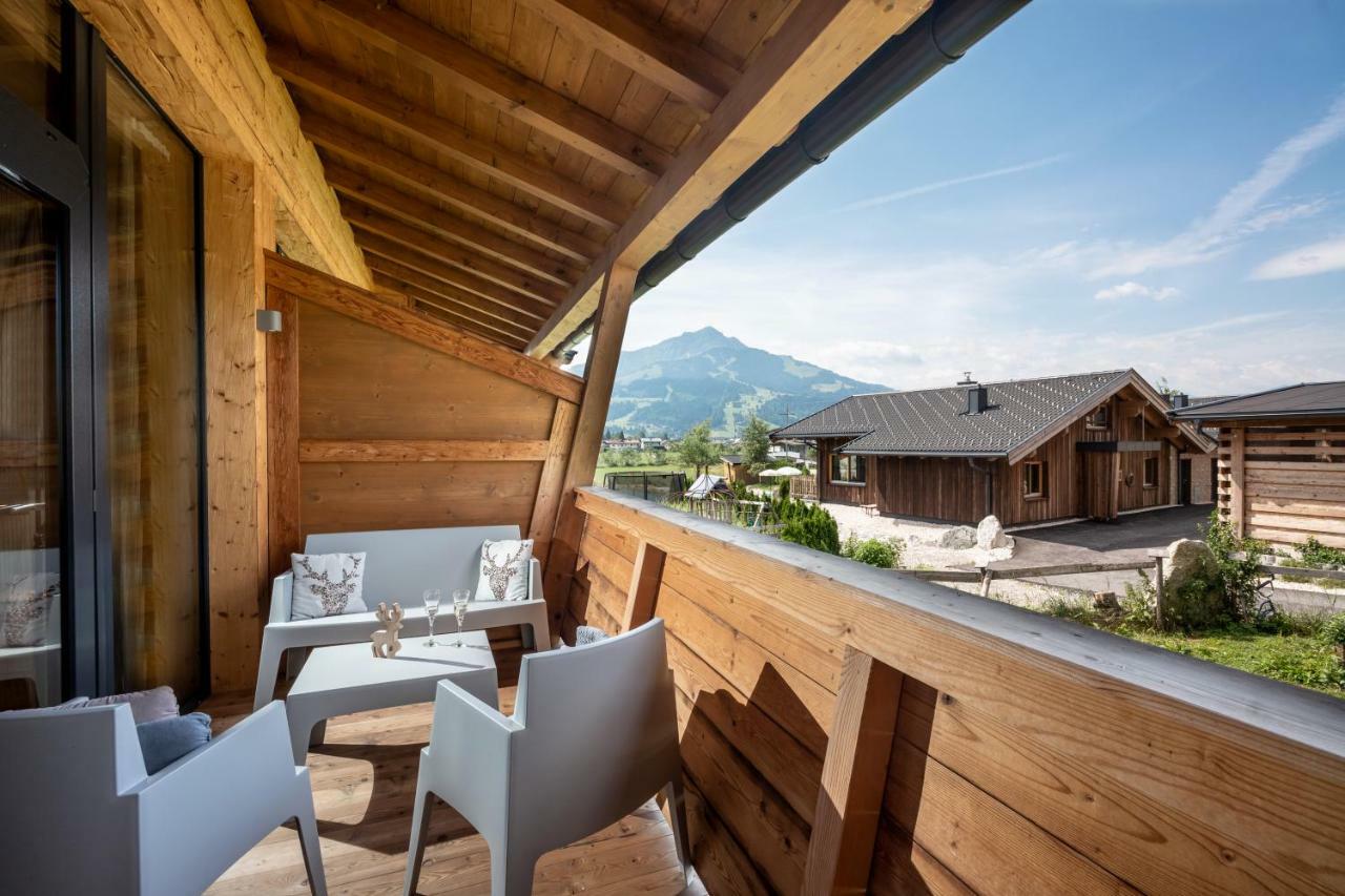 Narzenhof Wellness Chalets, Familien & Luxus Apartments Am Bauernhof Sankt Johann in Tirol Buitenkant foto